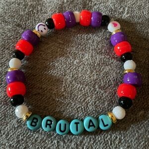 Olivia Rodrigo inspired handmade bracelet